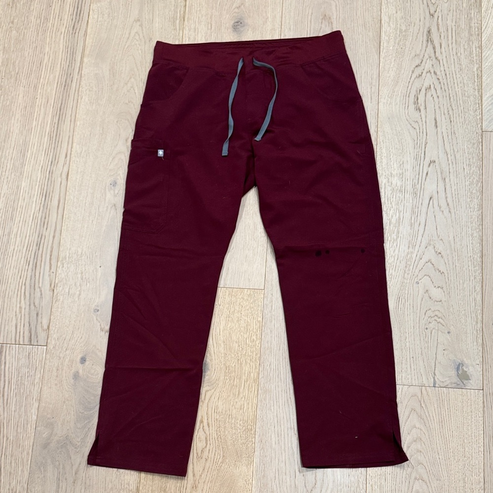 Figs Kade Scrub Pants – Burgundy – Women’s Large